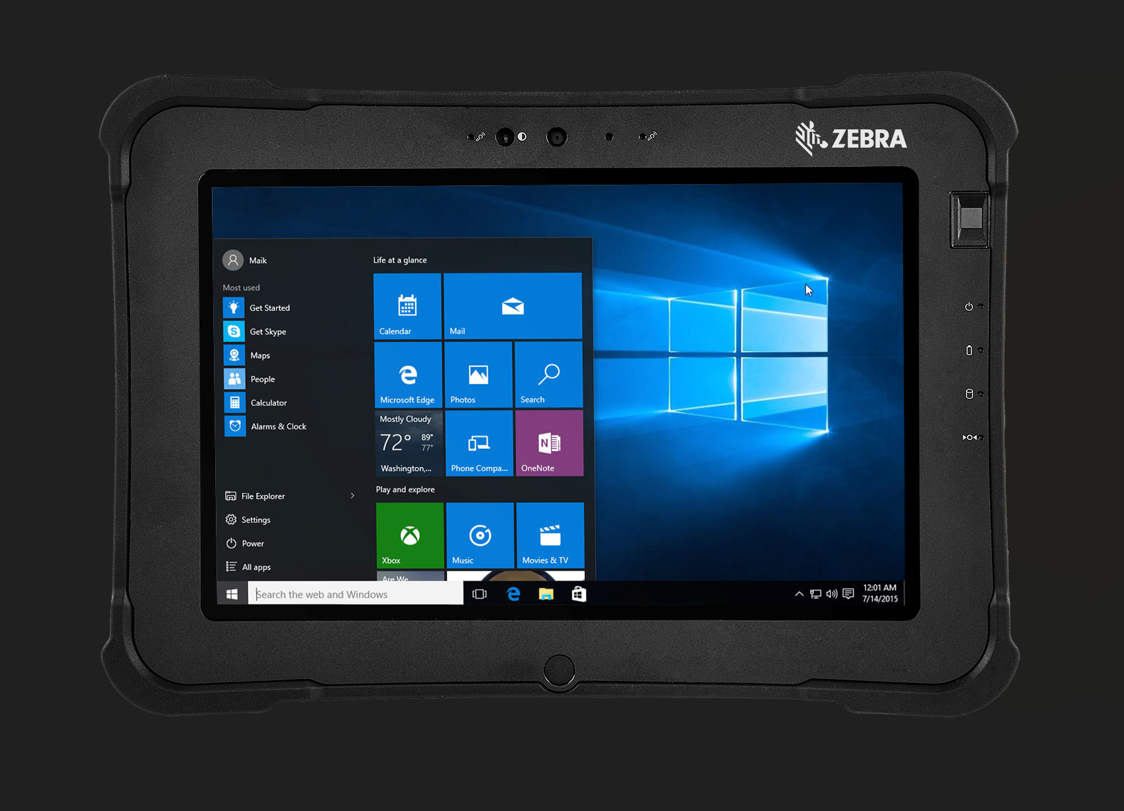 L10 Windows 坚固型平板电脑